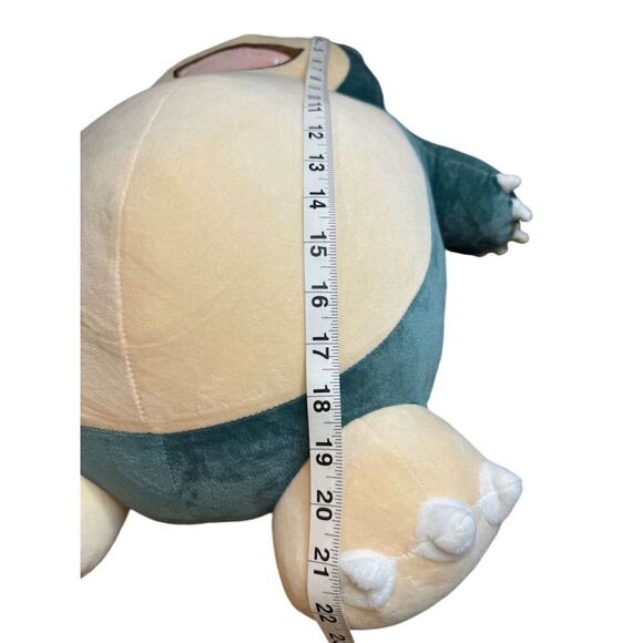 2022 Pokémon Snorlax Plush 16" Stuffed Toy Collector's Item - Picture 10 of 10